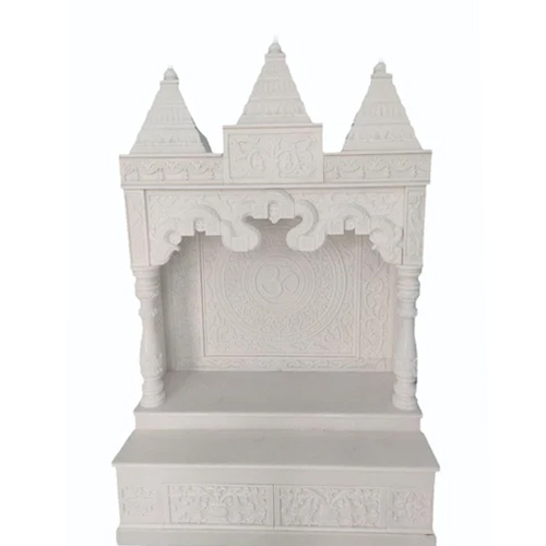 सफेद संगमरमर का घर का मंदिर