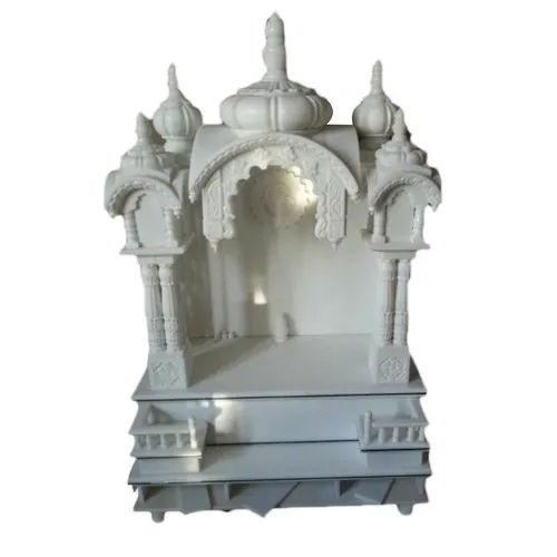 Polished Marble Temple - Color: White