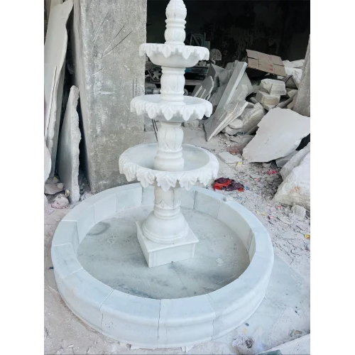 White Marble Water Fountains