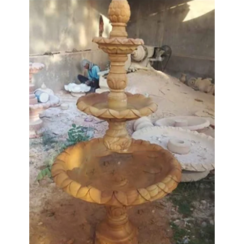 Three Tier Water Fountain - Color: White