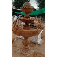 Bidasar Marble Fountain - Color: Brown And Green