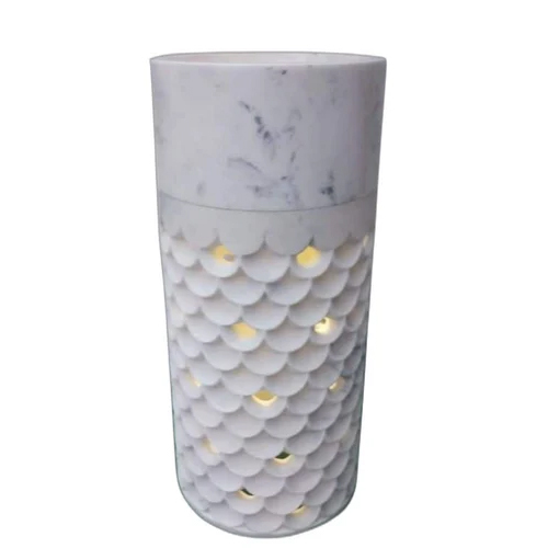 White Marble Lamp