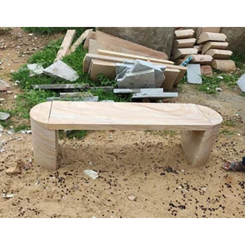 Stone Garden Bench