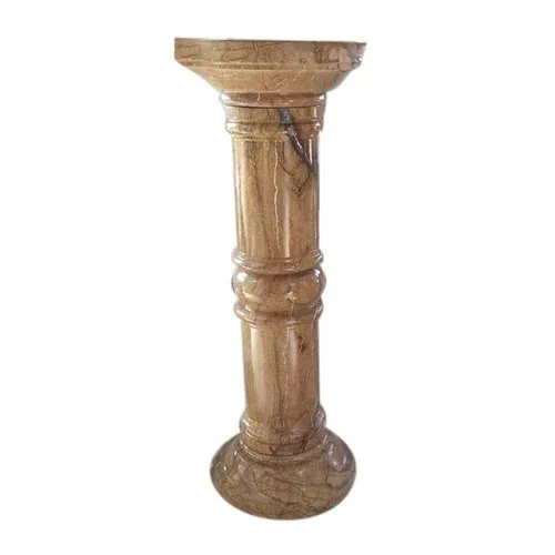 Brown Marble Column