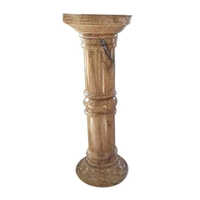 Brown Marble Column - Regional Style: Indian