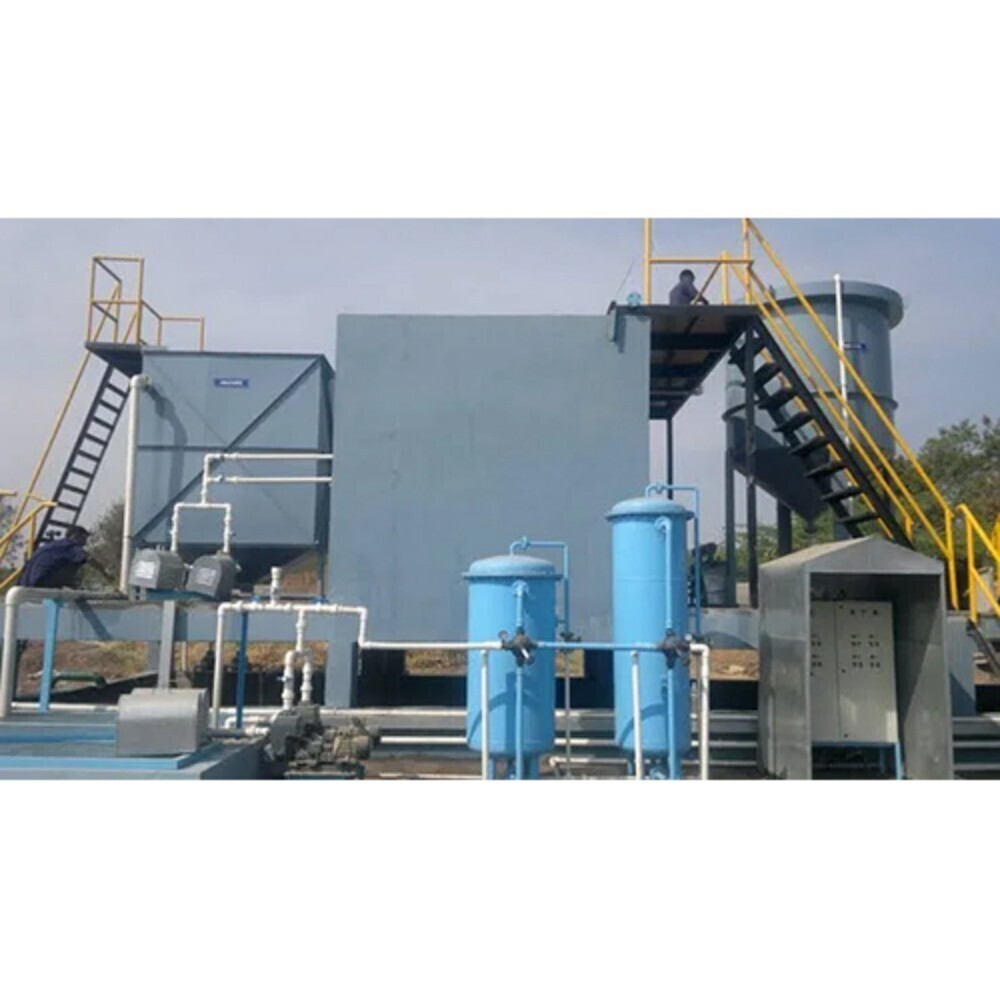 Commercial Effluent Treatment Plant - Metal, Automatic Operation, Electric Power Source | Industrial Application, Warranty Included