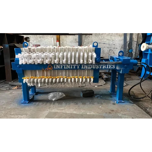 Filter Press For Sludge Dewatering - Capacity: 3000 Ltr/Hr