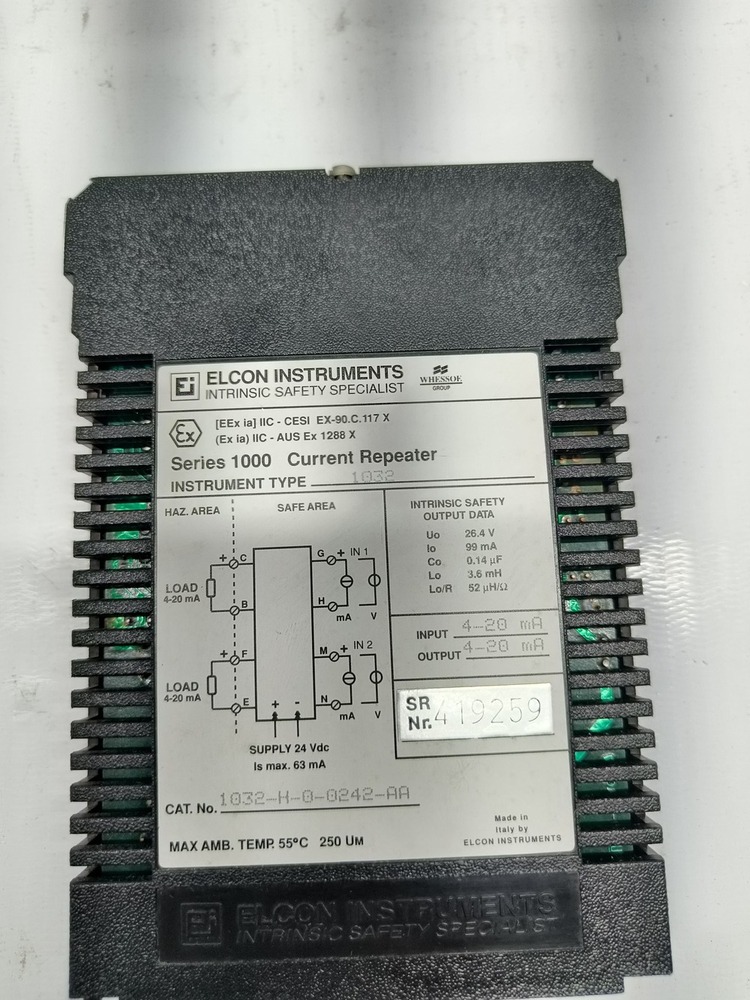 ELCON 1032-H-0-0242-AA CURRENT REPEATER