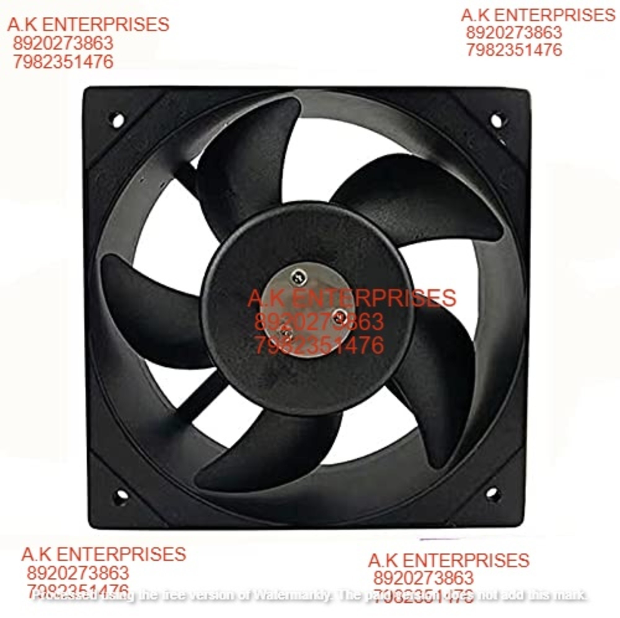 PROFANTEC P2207HBL Axial Fan 230V~50/60Hz 0.3/0.46A DC Brushless Air Cooling Fan 3200 RPM 205 * 205 * 72mm 2-Wire