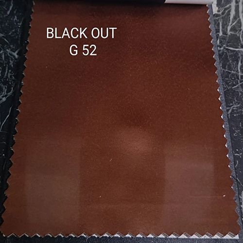 G52 Black Out Curtain Cloth - Attributes: Washable