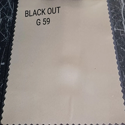 G 59 Black Out Curtain Cloth