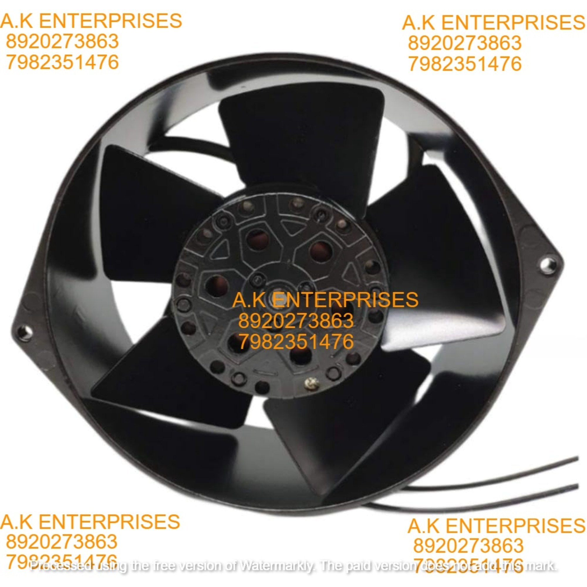 EBMPAPST W2S130-BM03-01 Axial Fan 230V-50/60Hz 47/46W DC Brushless Air Cooling Fan 3050 RPM 172 * 150 * 55mm 2-Wire (Metal)