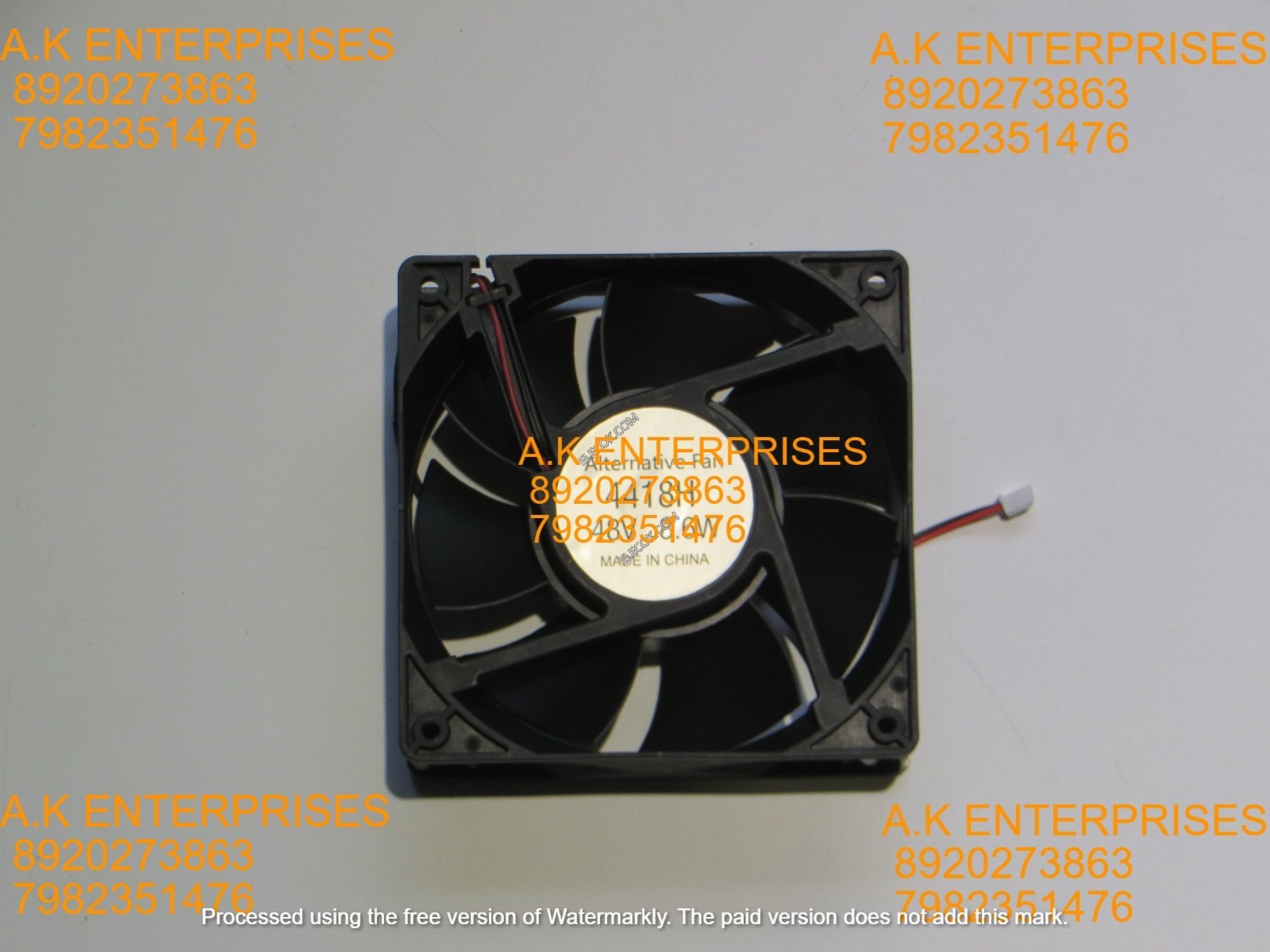 EBMPAPST 4418H Axial Fan 48V-0.18A 8.6W DC Brushless Air Cooling Fan 4300 RPM 120 * 120 * 38mm 2-Wre