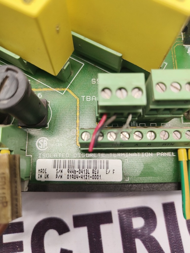 Emerson 01984-4121-0001 Isolated Discrete Termination Panel