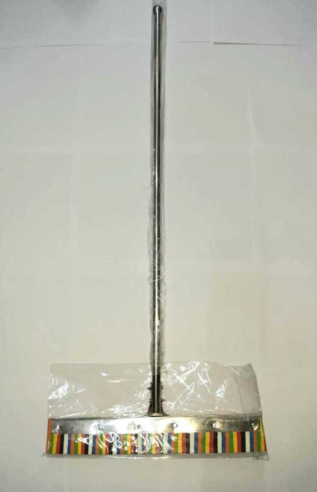 16inch Steel Wiper - Rust-Resistant Stainless Steel | Sharp Rubber Blade for Efficient Liquid Movement and Comfortable Grip