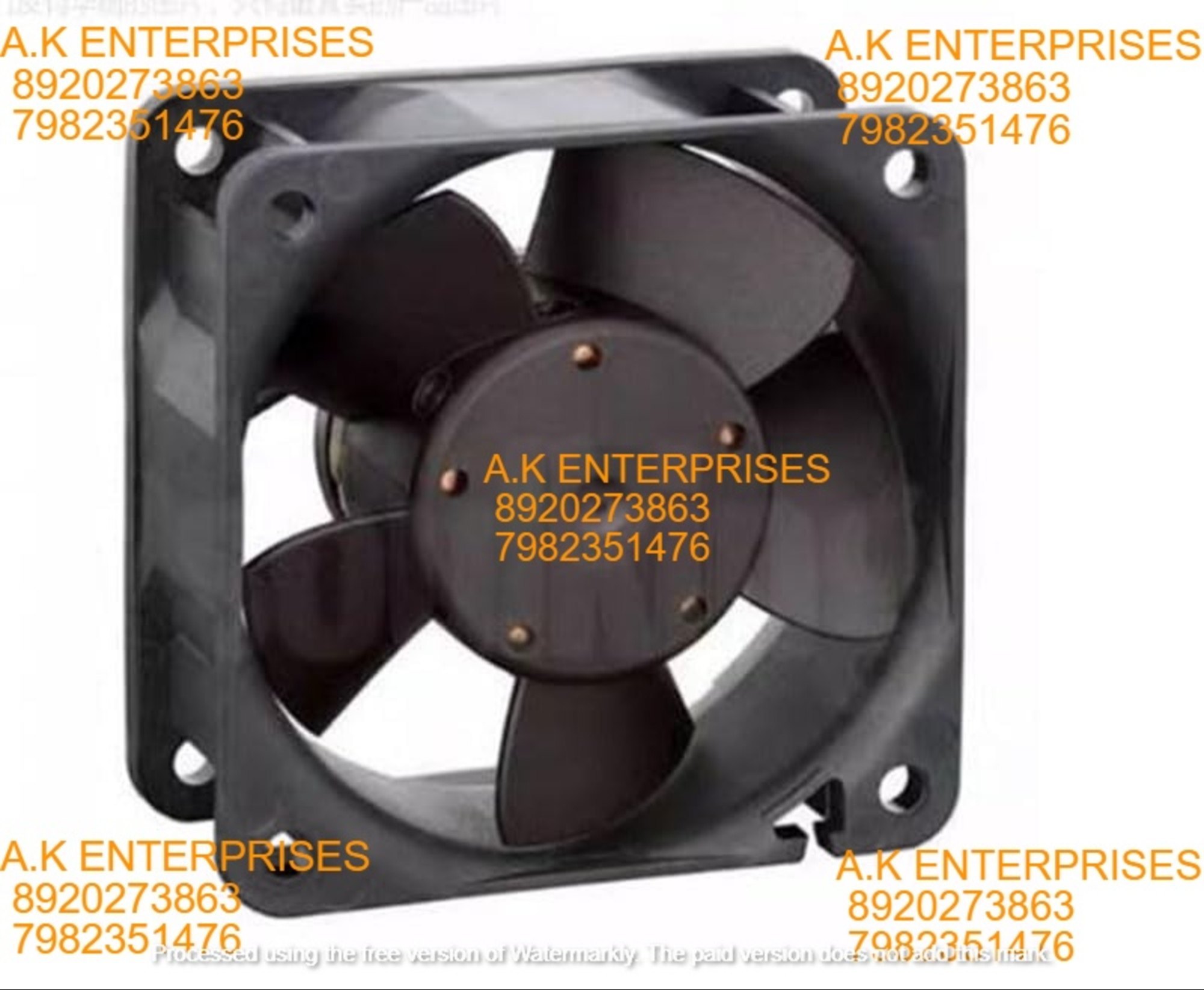 ebmpapst 614 NN Axial Fan 24V-75mA 1.8W DC Brushless Air Cooling 5100 RPM 60 * 60 * 25mm 2-Wire