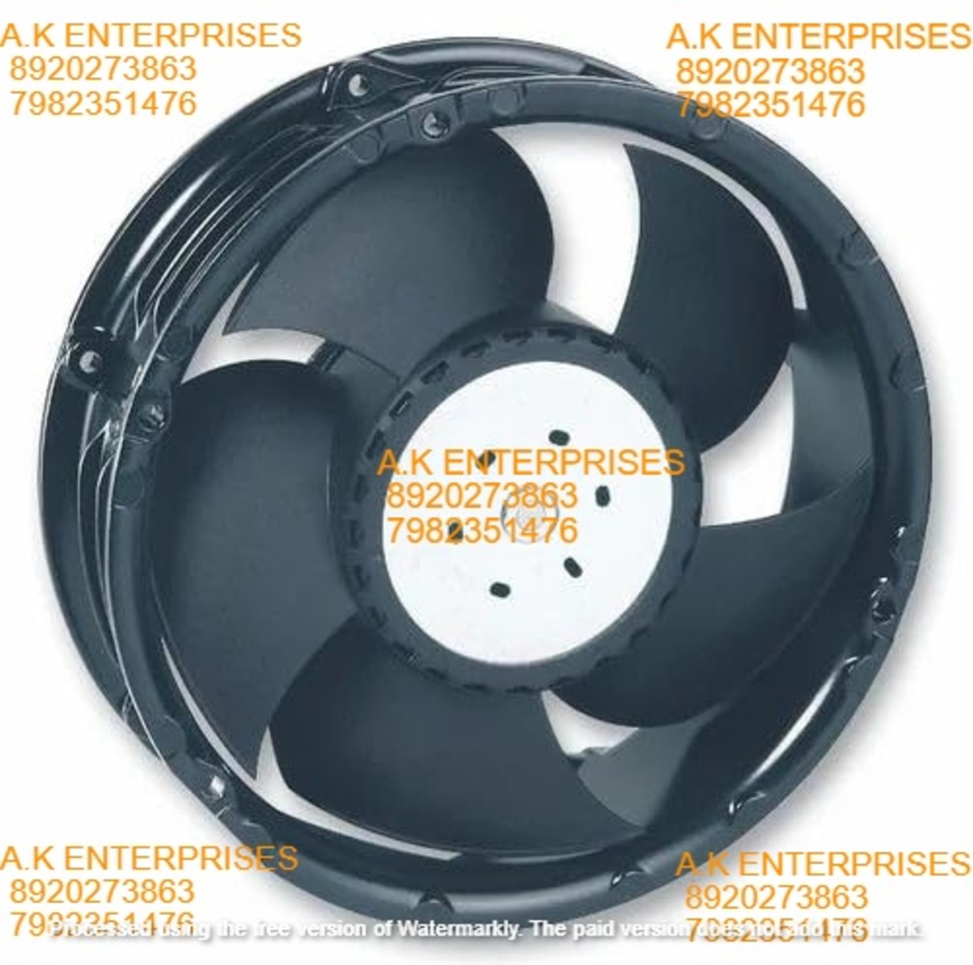 ebmpapst 6314 N/2TDHPU Axial Fan 24V-3.5A 84W DC Brushless Air Cooling Fan 7200 RPM 172 * 172 * 51mm 4-Wire (Metal)