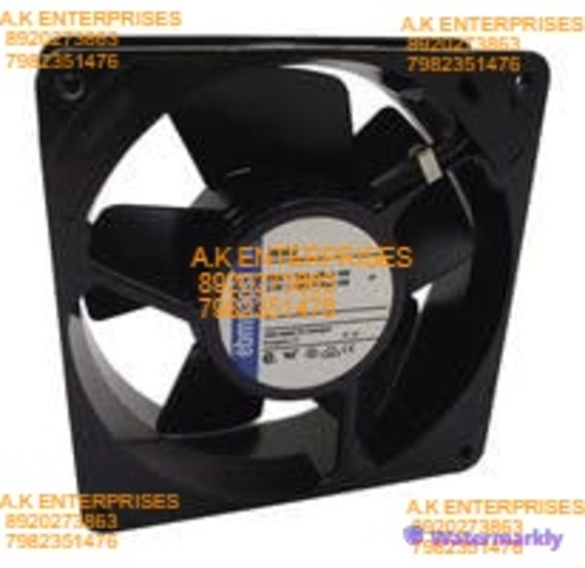 ebmpapst 4656Z DC Cooling Fan DC 230V~50Hz 120mA 19W DC Metal Cooling Fan,120 * 120 * 38 3Wire (Metal)