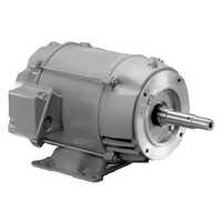 5 Hp Dc Brushed Motor - 220 Volt, Single Phase, Grey Color | Electric Start, Totally Enclosed, <2000 Rpm, 50/60 Hertz