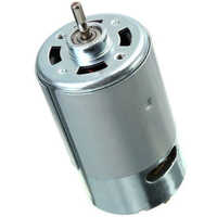Dc Brushed Micro Motor - 12/24 Volt, 2000-6000 Rpm Speed Range | Silver Color, Electric Start, Totally Enclosed Design, Single Phase Operation