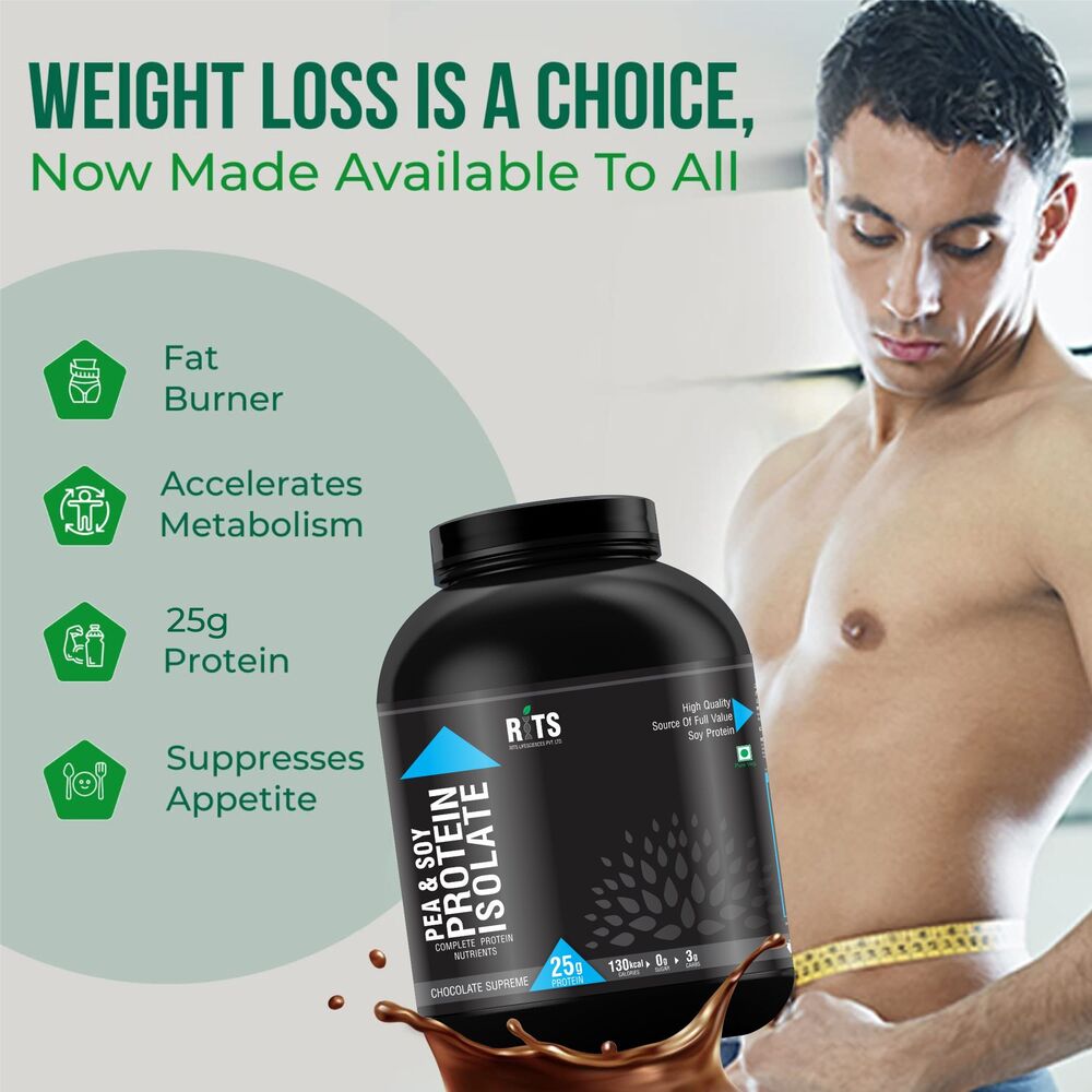 Pea & Soy Protein Powder - Origin: India