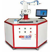 Pc Based 6 Axis Robot Training Machine For Engineering - Color: Red & White
