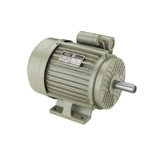 Single Phase Electric Motor - Color: Grey