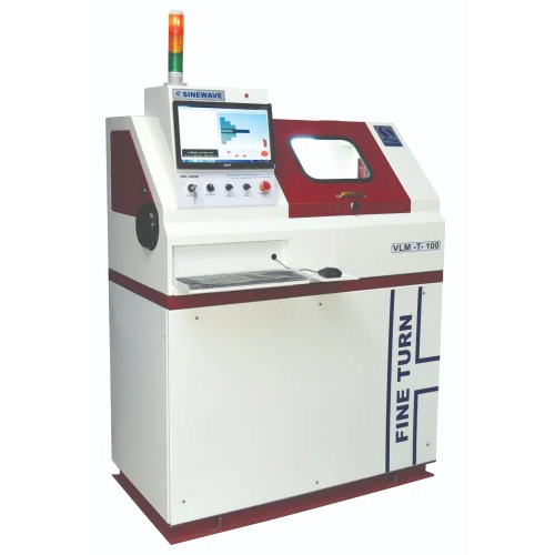 Automatic Cnc Lathe Trainer Machine For Engineering Colleges - Color: White & Red