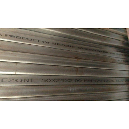 50x25x2 मिमी जीआई आयताकार पाइप्स