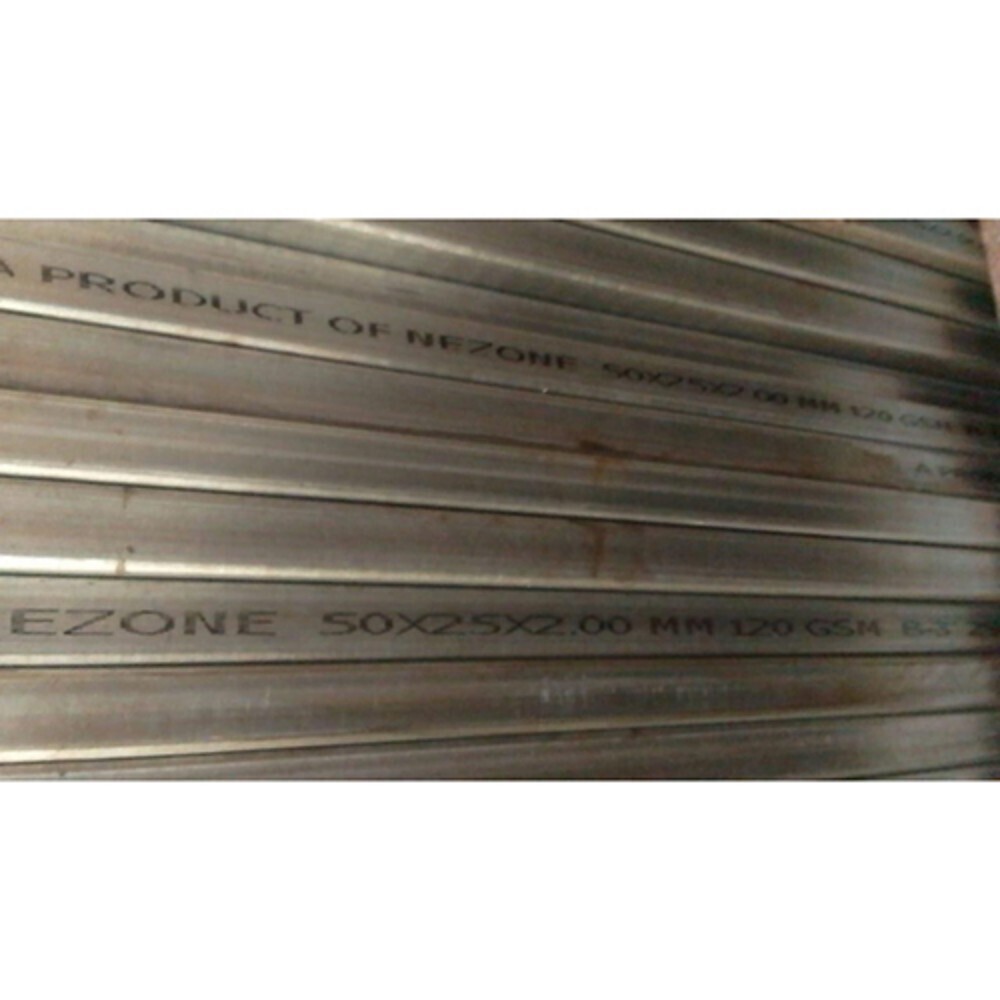 50X25X2Mm Gi Rectangular Pipes - Feature: High Quality
