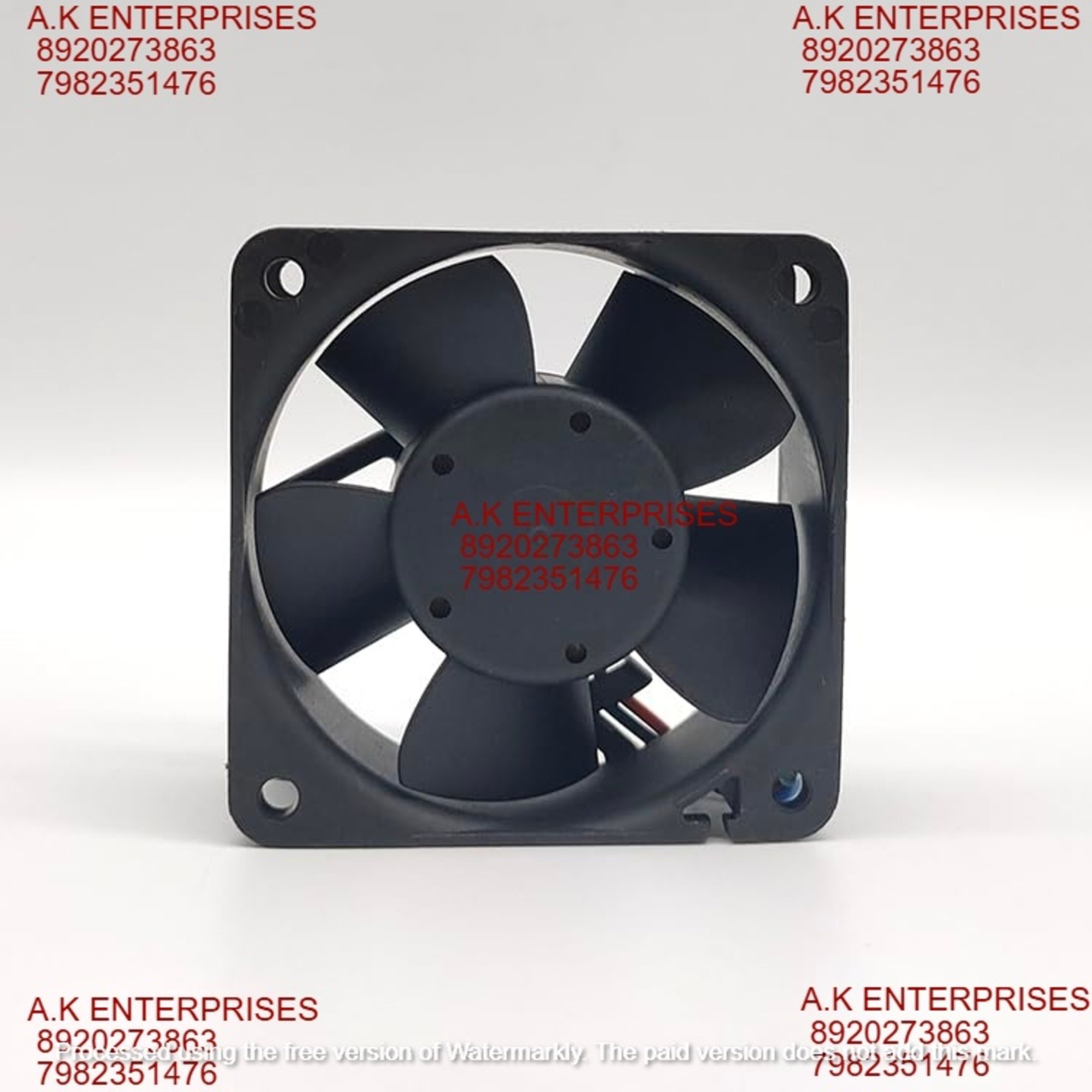 EBMPAPST 612NN Axial Fan 12V-133mA 1.6W DC Brushless Air Cooling Fan 5100 RPM 60 * 60 * 25mm 2Wire