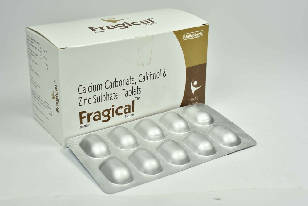 Calcitrol   Calcium Carbonate 500mg eq to Elemental Calcium 200mg, Zinc Calcitrol   Calcium Carbonate  eq to Elemental Calcium  Zinc