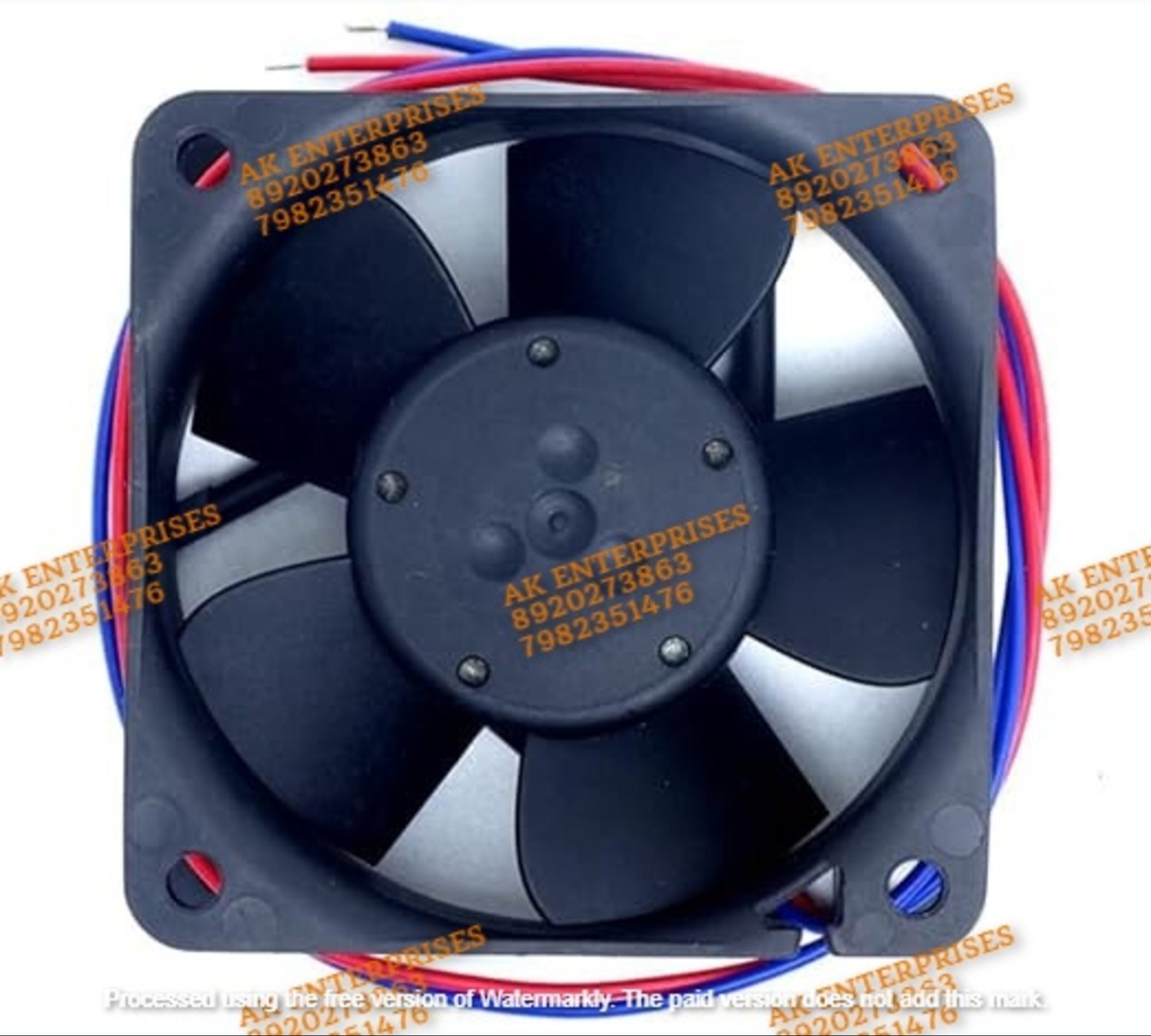 EBMPAPST 612 NHHR Axial Fan 12V-240mA 2.9W DC Brushless Air ooling Fan 6025RPM 60 * 60 * 25mm 2Wire