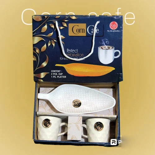 2 Piece Tea Cup 1 Piece Platter