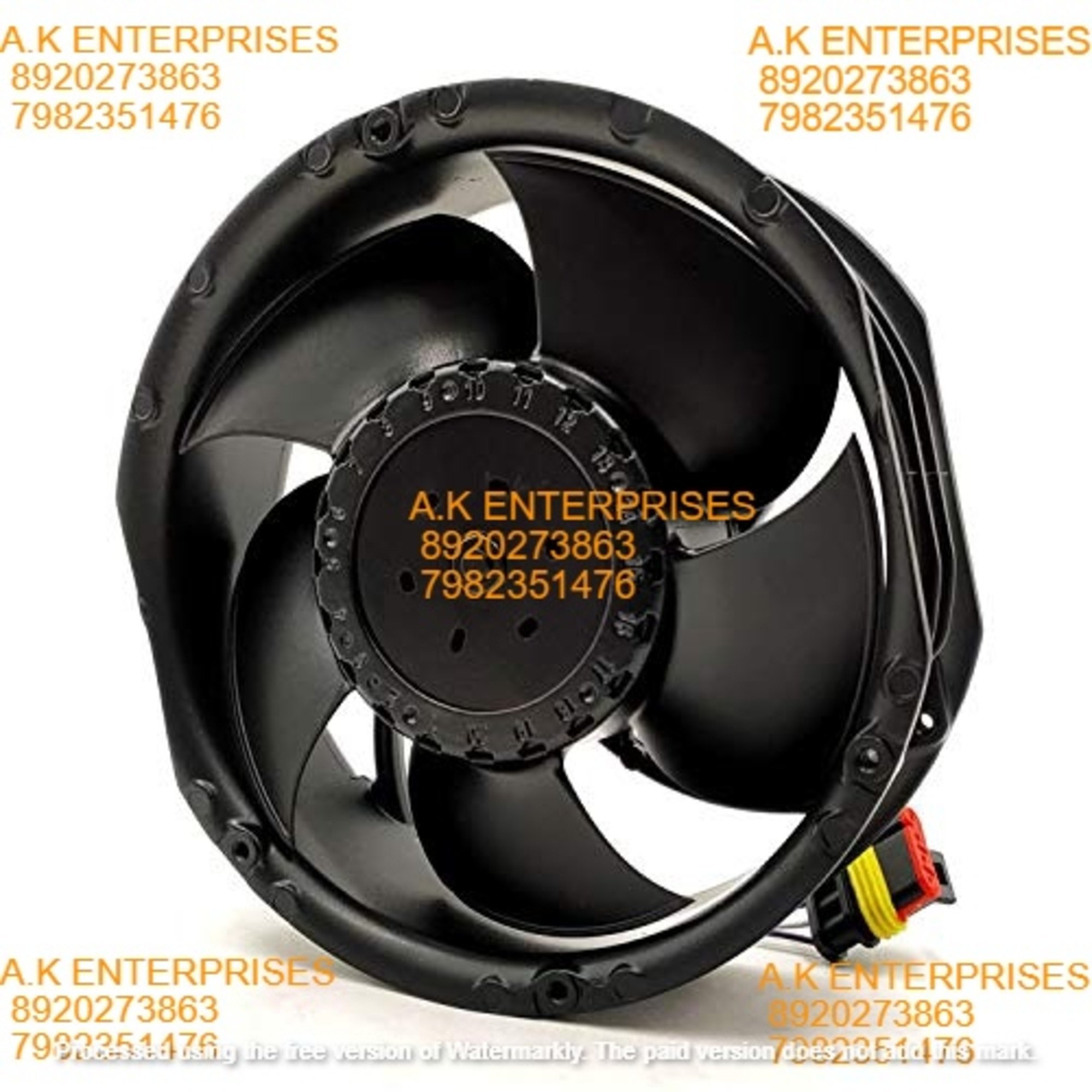 ebmpapst 6318/2TDHHP Axial Fan 48V-2.65A 127W DC Brushless Air Cooling Metal Fan 7000 RPM 172 * 50mm 4-Wire