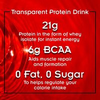 TRANSPERENT PROTEIN DRINK  ULTRA & PURE