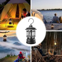 LED Retro Style Camping Lamp