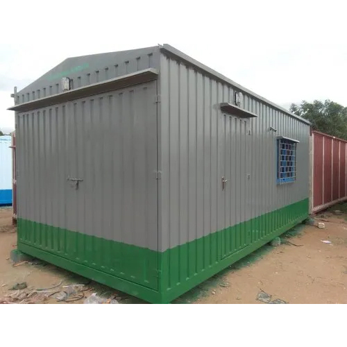 Construction Fabrication Cabin - Color: Grey