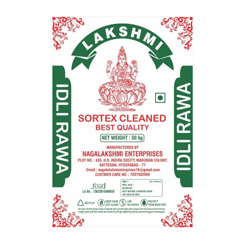 Sortex Cleaned Idli Rawa