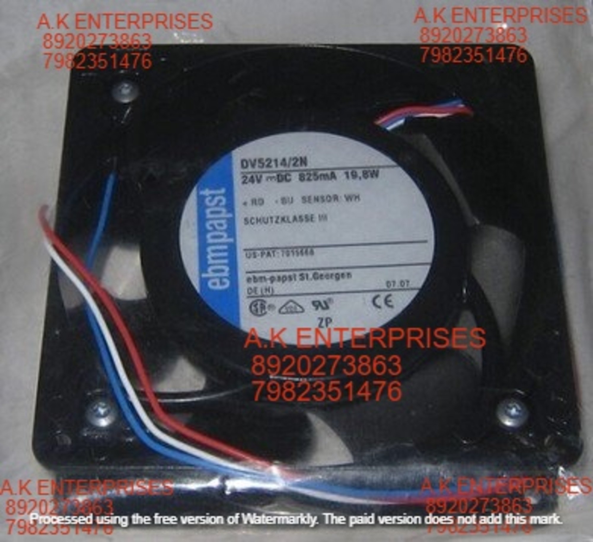 EBM PAPST DV5214/2N 24V 960MA 23.1W12712738 Equipment Fan.