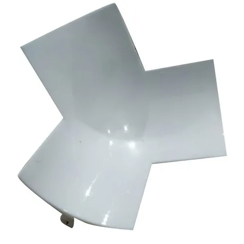 Aluminum 3d Corner - High-quality Alloy Aluminum, 4mm Thickness, Elegant White, Powder Coated Finish | Ideal For Clean Rooms, Labs, Hospitals
