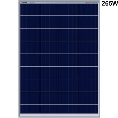 265W Utl Monocrystalline Solar Panel - Color: Blue