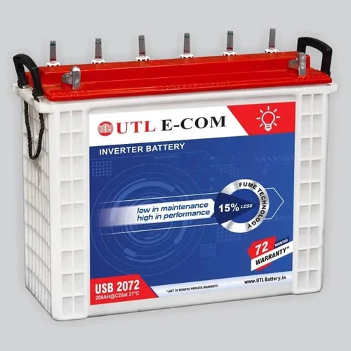 Utl E Com Usb 2072 Solar Inverter Battery - Color: White