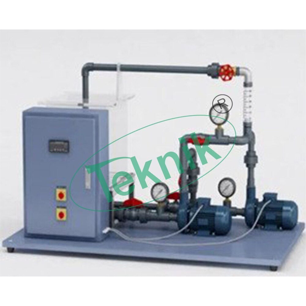 Series & Parallel Centrifugal Pump Test - Application: Fluid Mechanics Equipment
