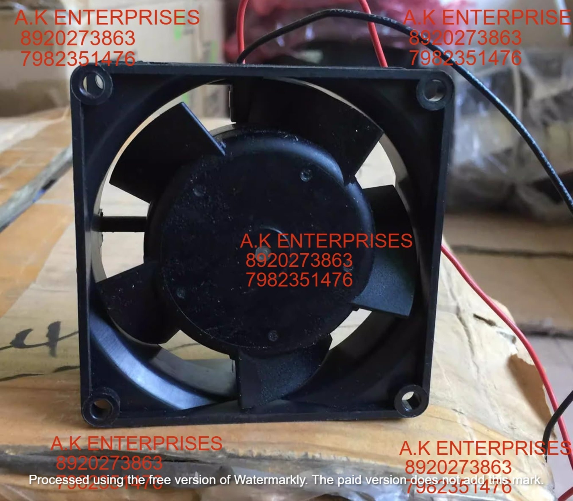 EBM PAPST 8318 80x80x32mm 8cm DC48V 54mA 2.6W 2-Wire Inverter Cooling Fan