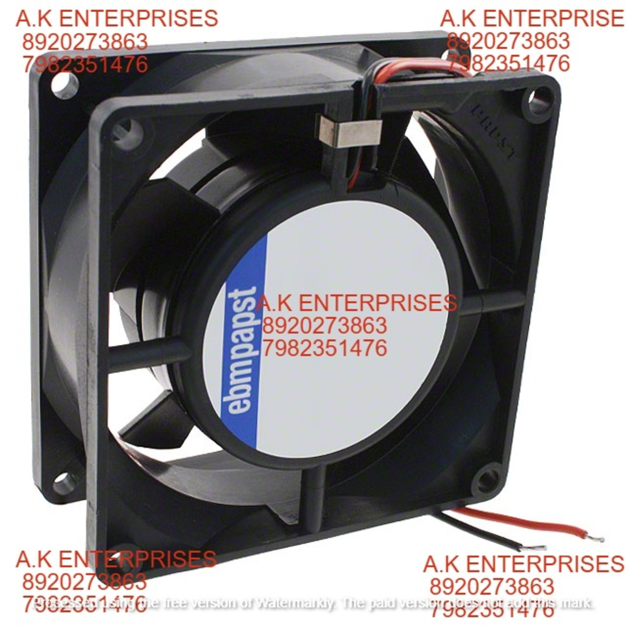 EBM PAPST 8318 80x80x32mm 8cm DC48V 54mA 2.6W 2-Wire Inverter Cooling Fan