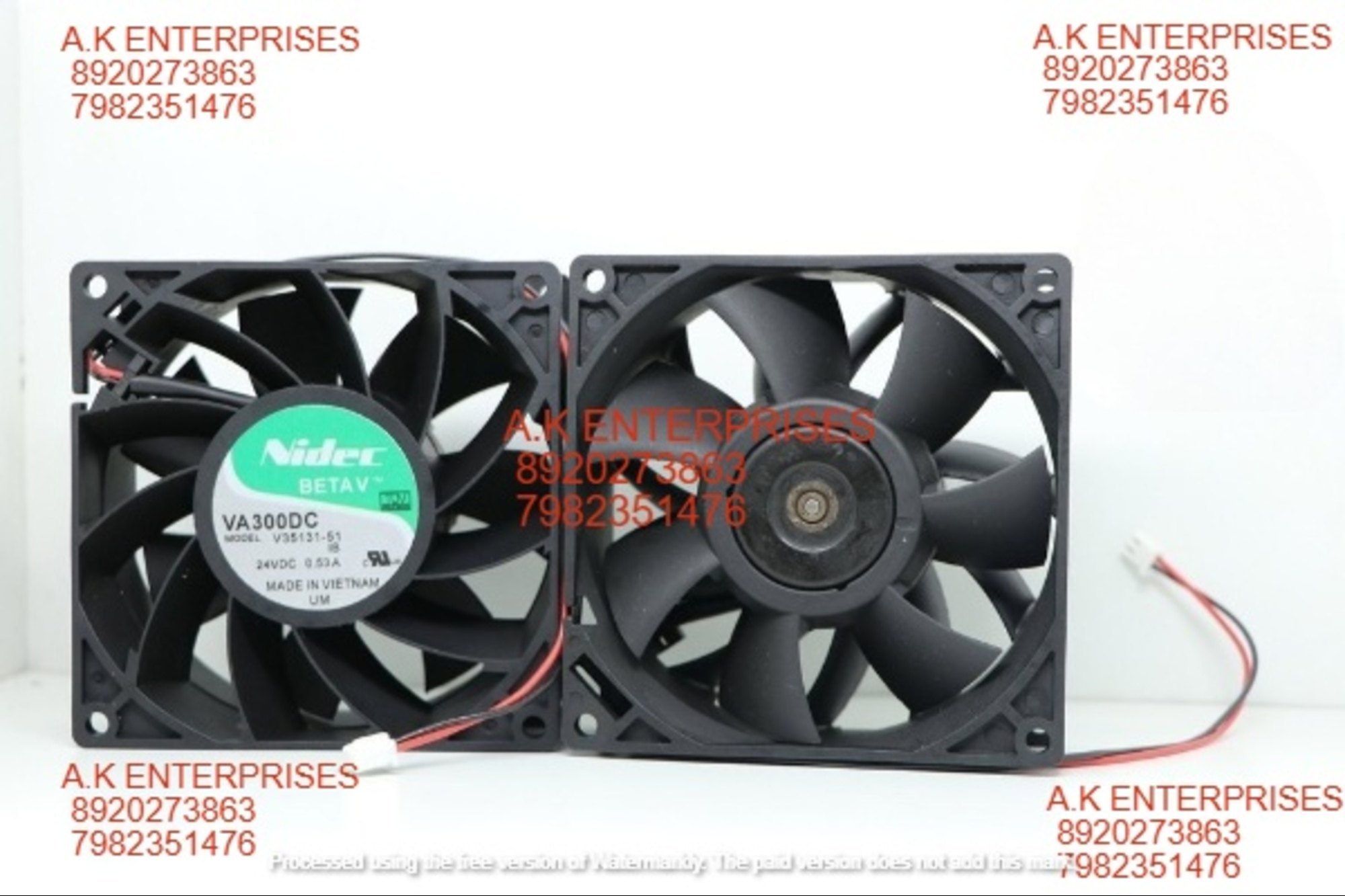 NIDEC FAN  V35131-51 Nidec Cooling Fan, 24 VDC