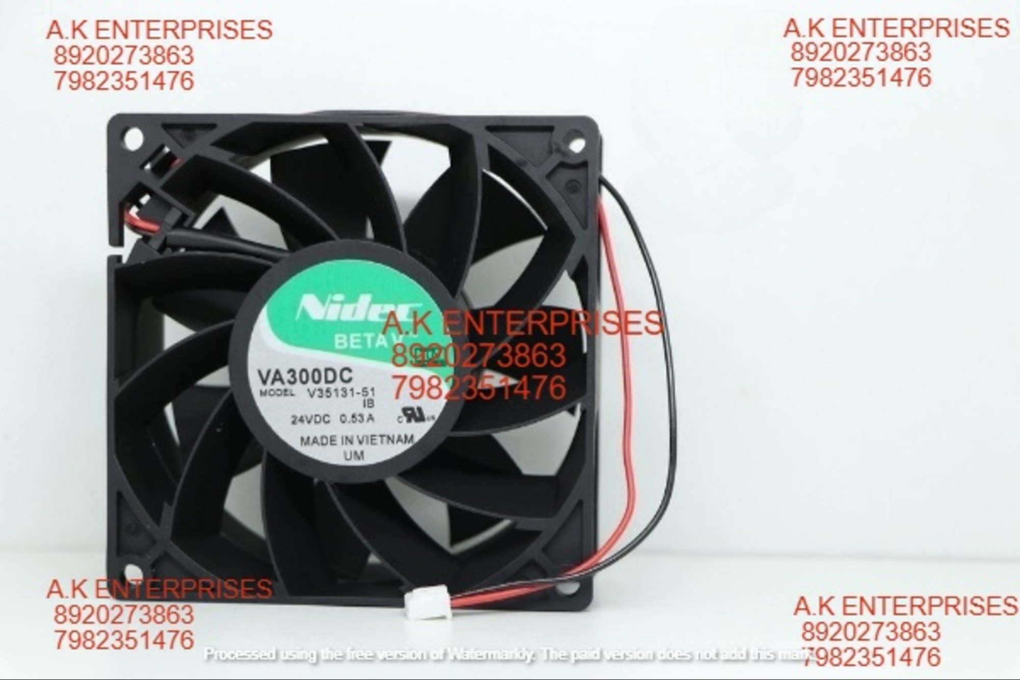 NIDEC FAN  V35131-51 Nidec Cooling Fan, 24 VDC