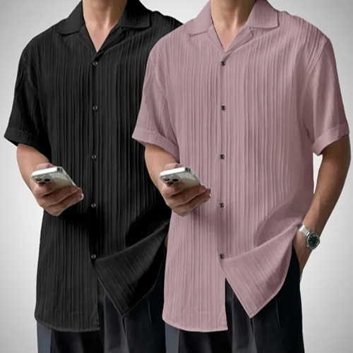 Mens Popcorn Shirt - Color: Multicolor