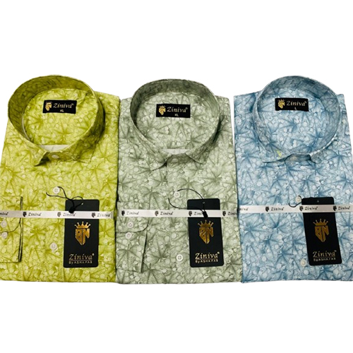 Mens Full Sleeves Shirts - Color: Multicolor